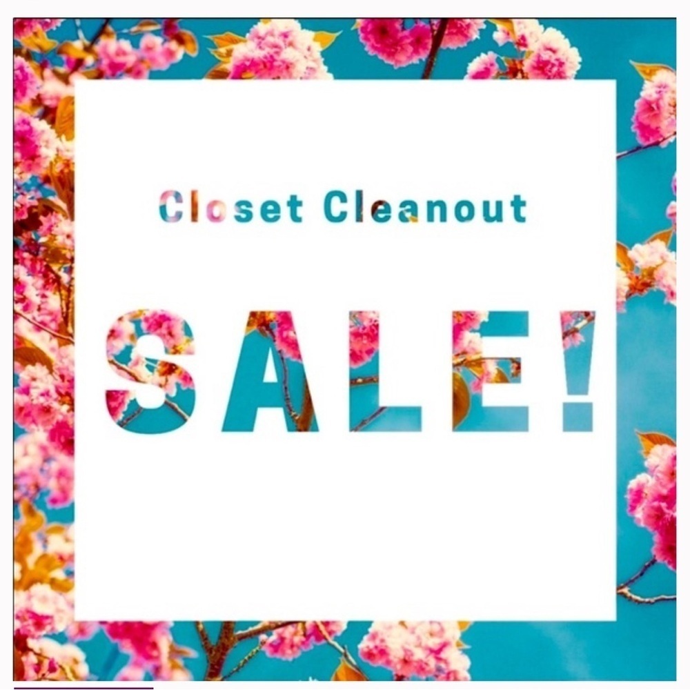 Unlisted Items - Closet Clear Out Sale